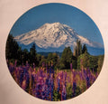 Mt. Rainer with flowers